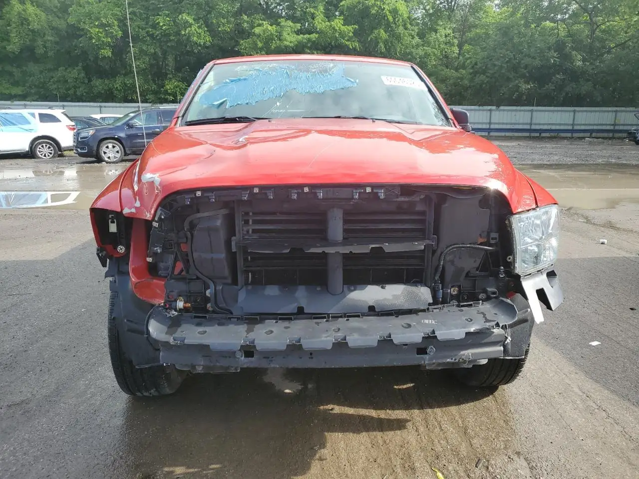 1C6RR7FT2GS204215 RAM 1500 2016 RED Photo 8