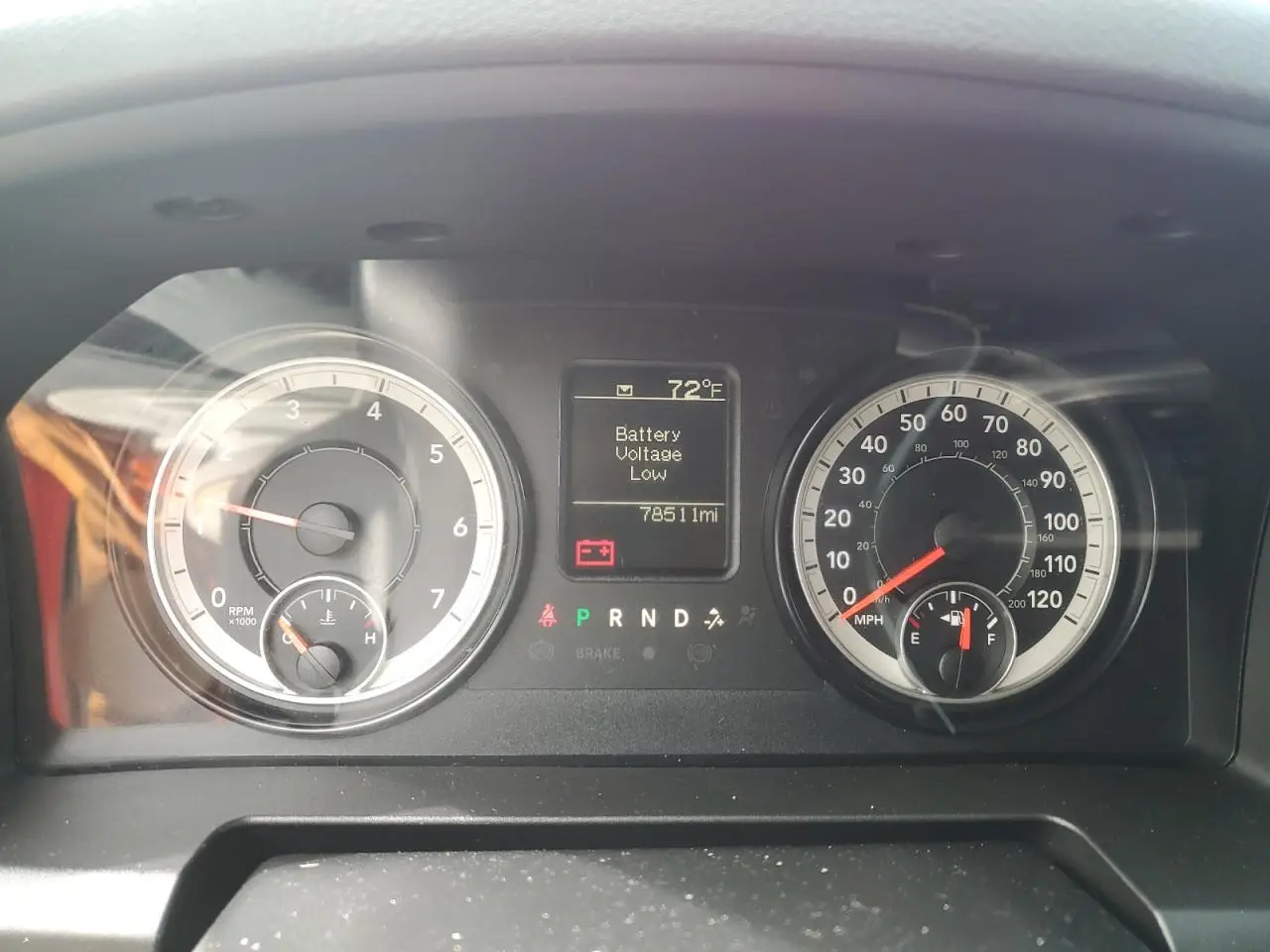 1C6RR7FT2GS204215 RAM 1500 2016 RED Photo 12